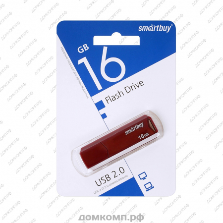 Память USB Flash 16 Гб Smartbuy CLUE недорого. домкомп.рф
